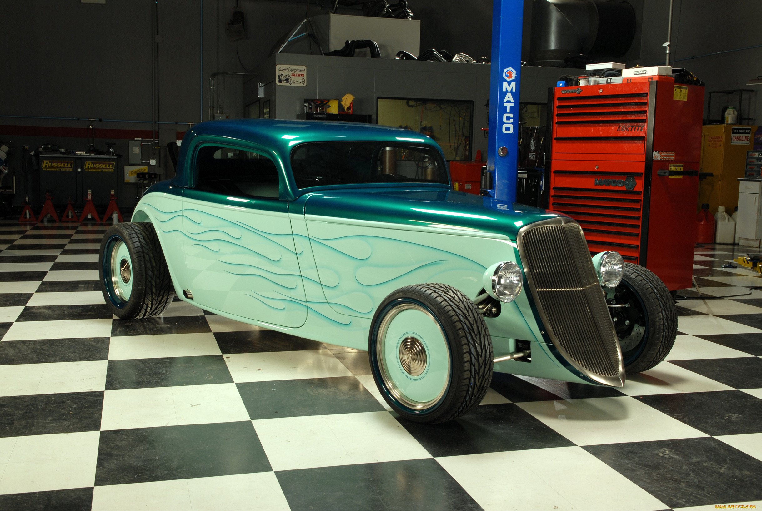 , custom classic car, ford